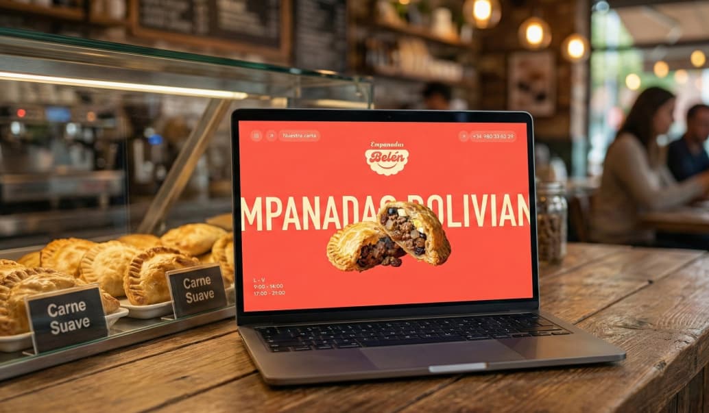 EMPANADAS BELÉN Project - Web development project for Empanadas Belén